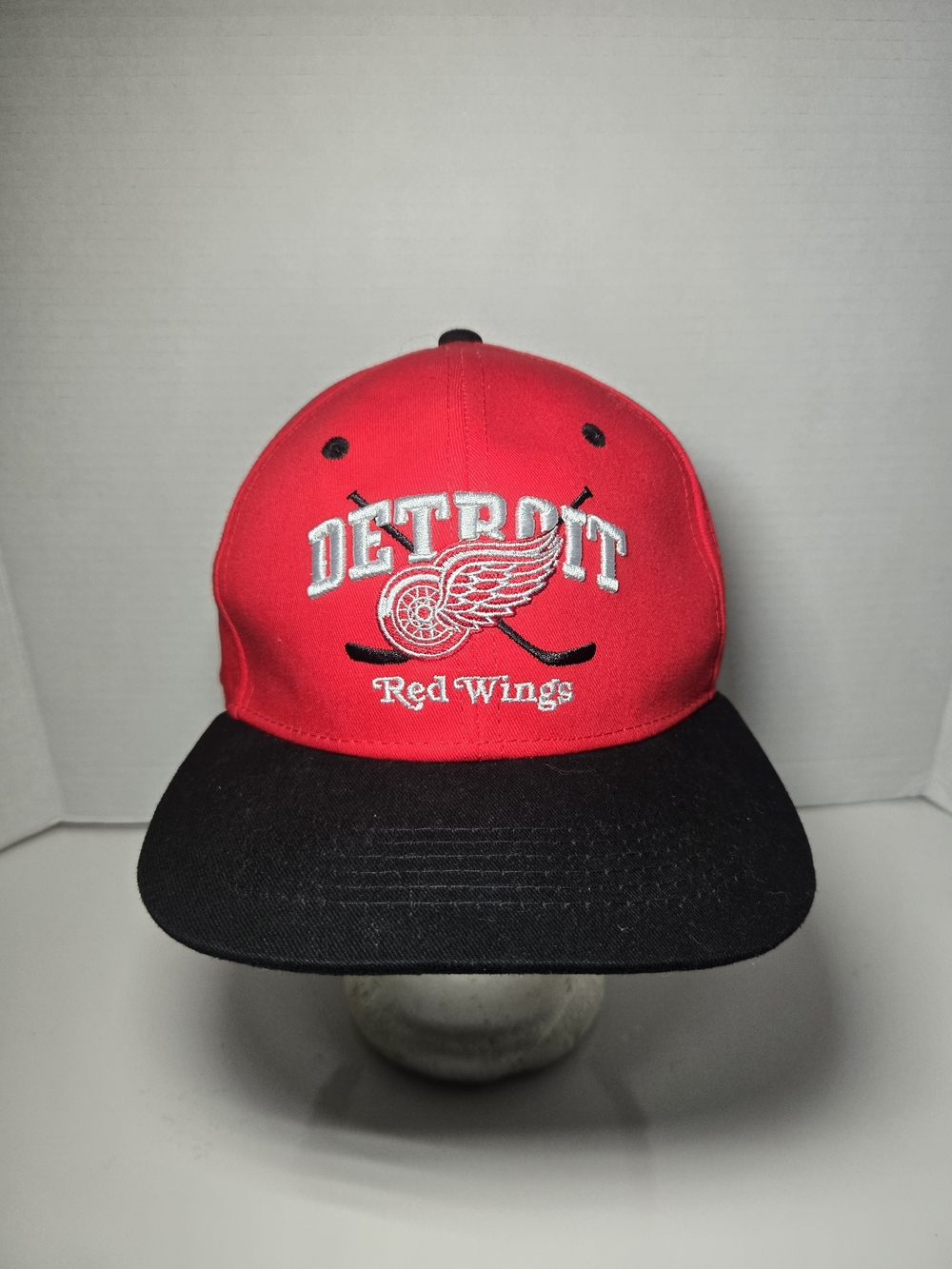 NHL Detroit Red Wings Coca-cola Snapback Hat - Red & Black